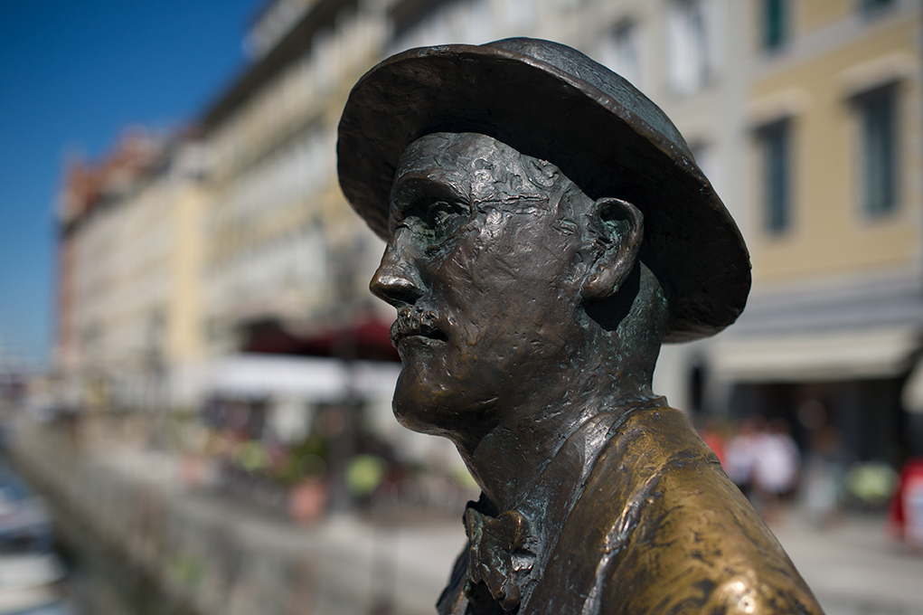 joyce statue trieste by diana robinson